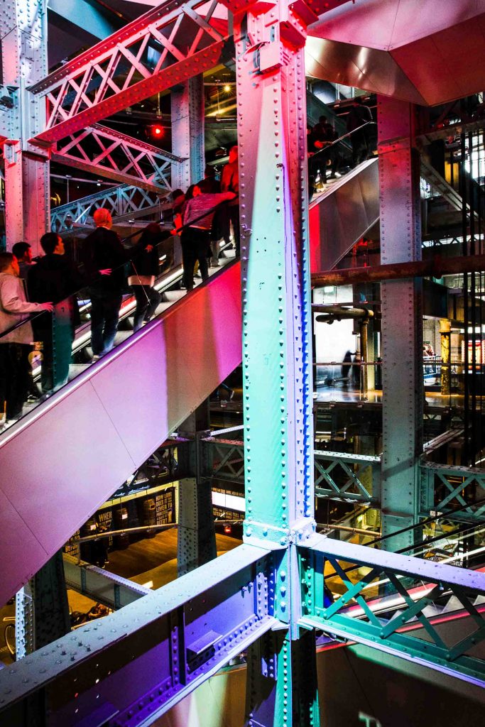 Guinness Storehouse - Escalator
