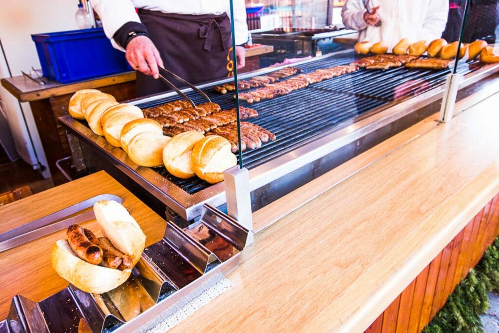 Nuremberg Sausage - German Christmas Market
