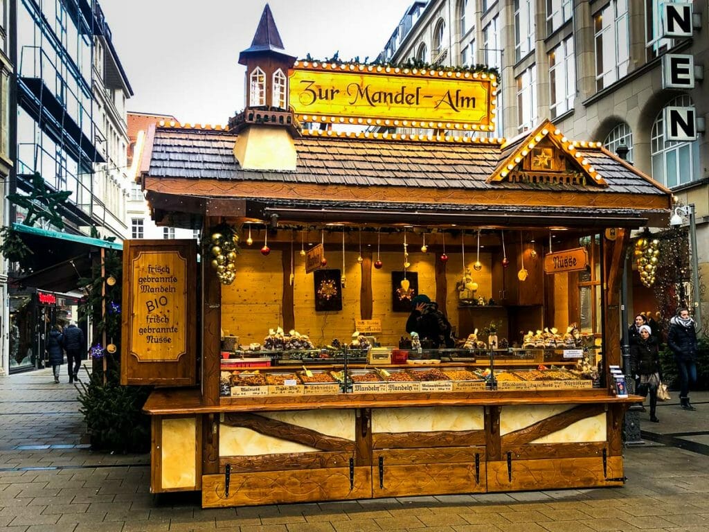 Christmas Markets - Candied Nuts
