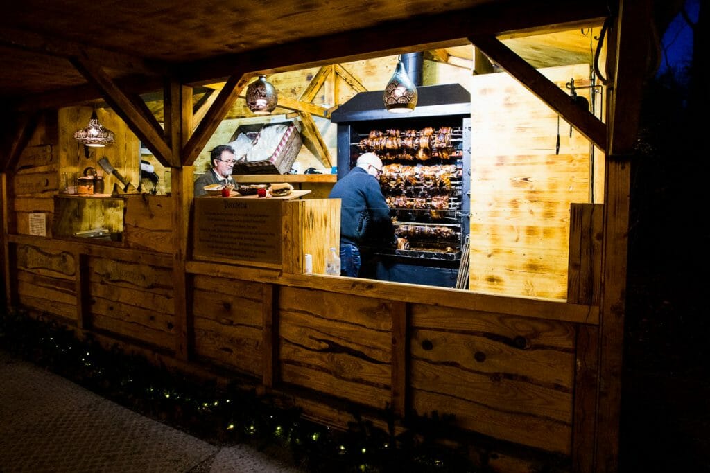 Christmas Market - Grilled Meat