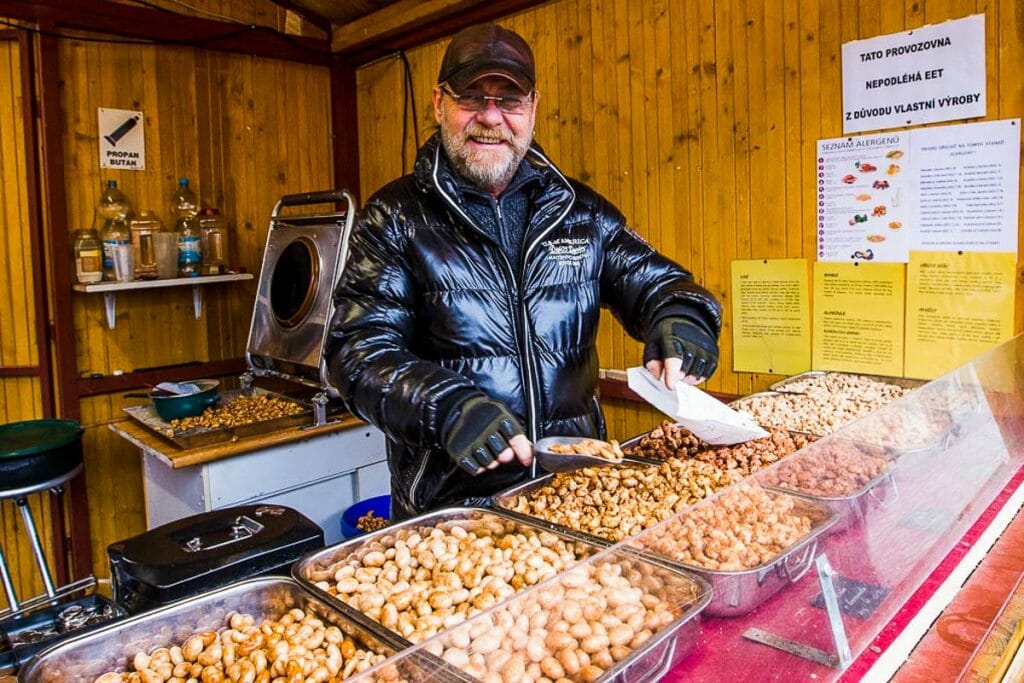 Christmas Markets - Candied Nuts