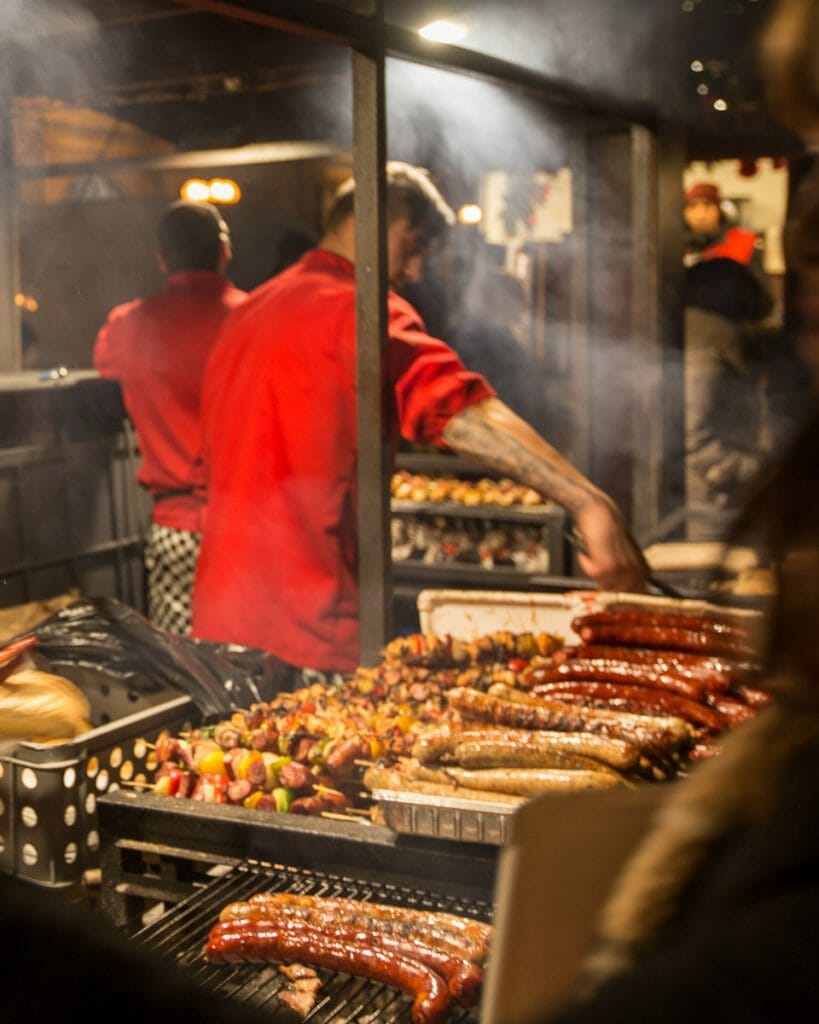 Christmas Markets - Sausages
