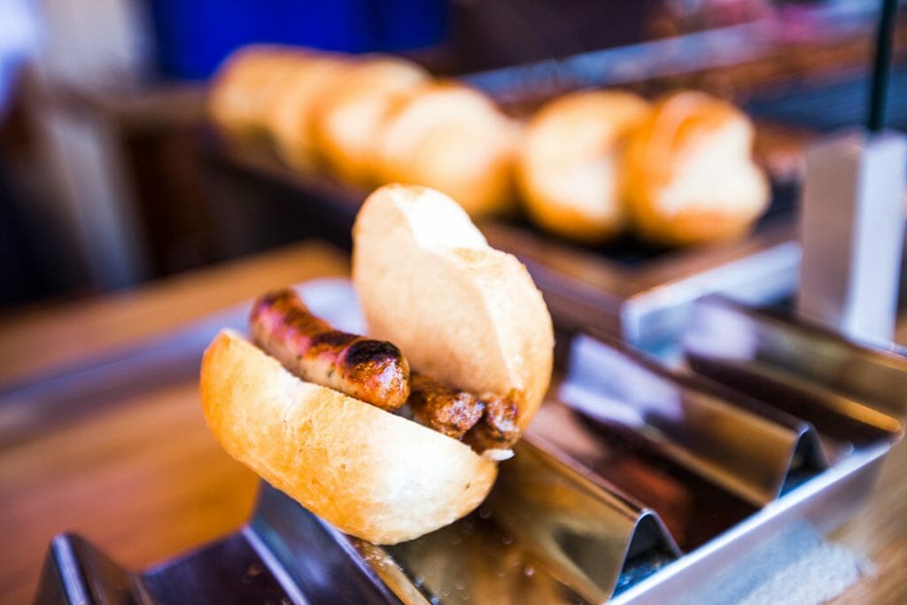 Christmas Markets - Nuremberger Sausage