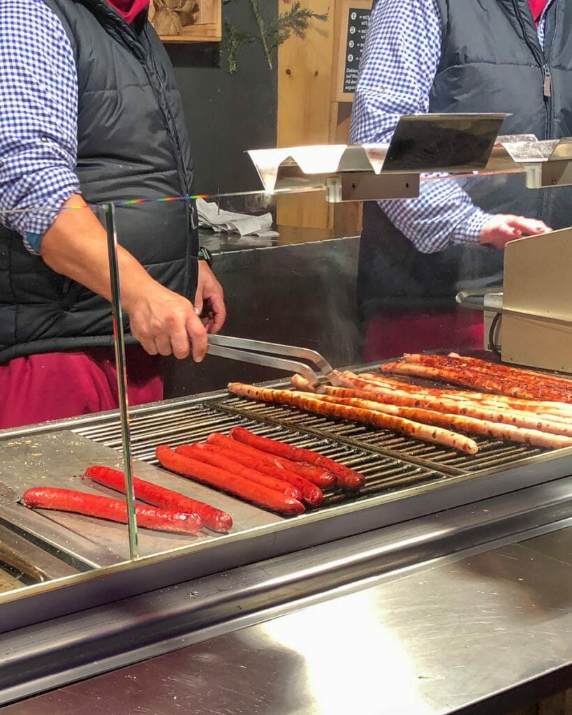 Christmas Markets - Regensberg Sausage