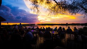 Zambia Sundowner at Royal Livingstone Resort