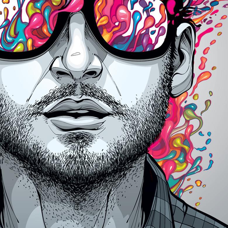 Creative individuals display strong self-acceptance