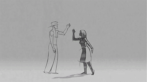 Couples love one another, and then drift appart