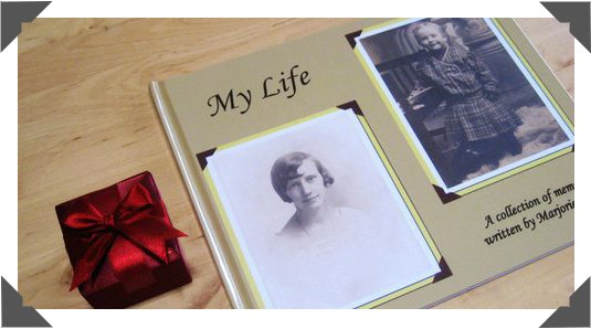 Elegant Full Color, Hardcover Memoir