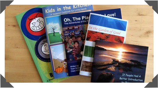 Top Quality, Full Color, Softcover books in a variety of sizes