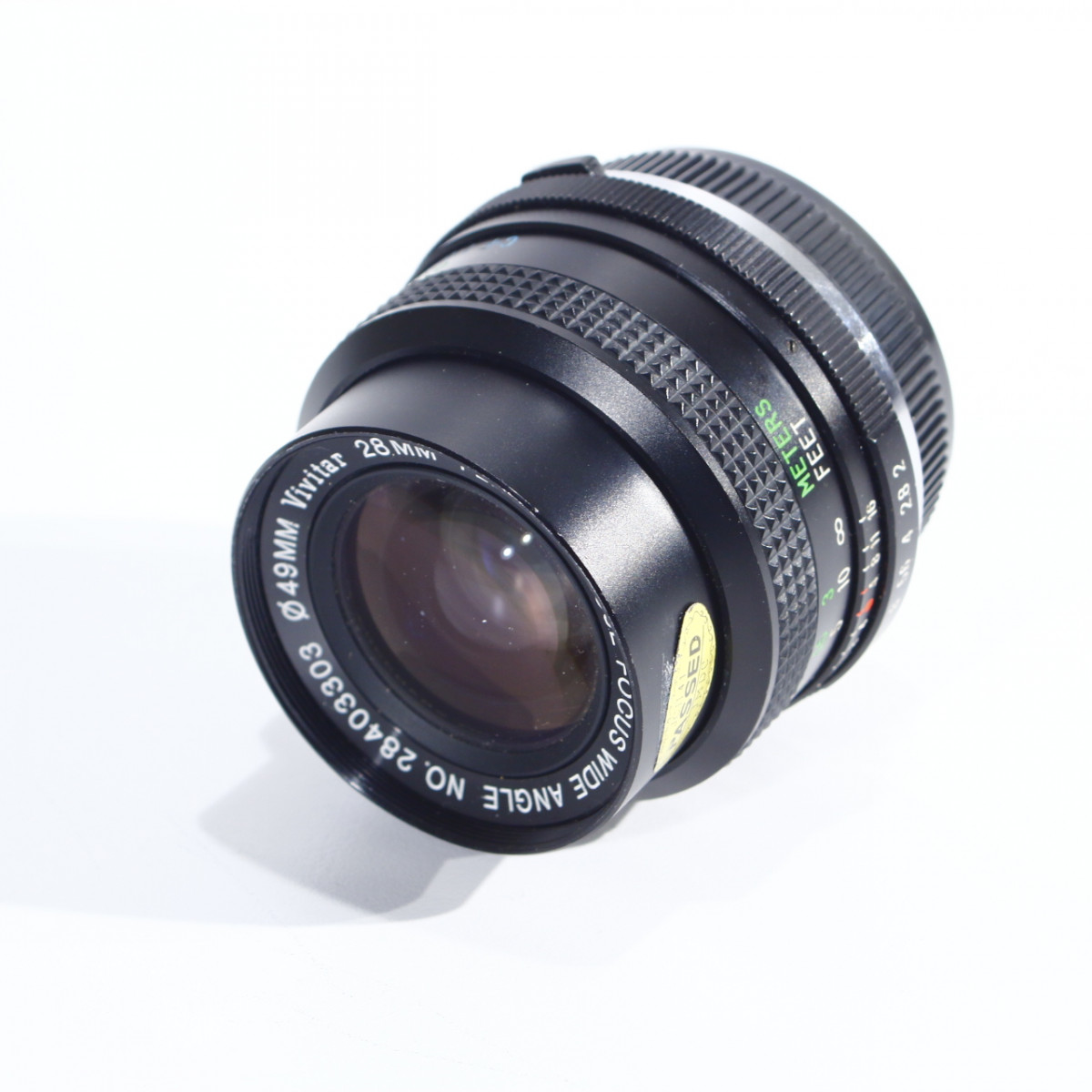 Vivitar 28mm f2.0 MC Wide Angle Lens for Olympus OM
