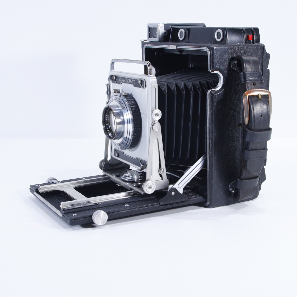 Graflex Crown Graphic 4x5 Camera with Schneider-Kreuznach 150mm f4.5 Xenar Lens
