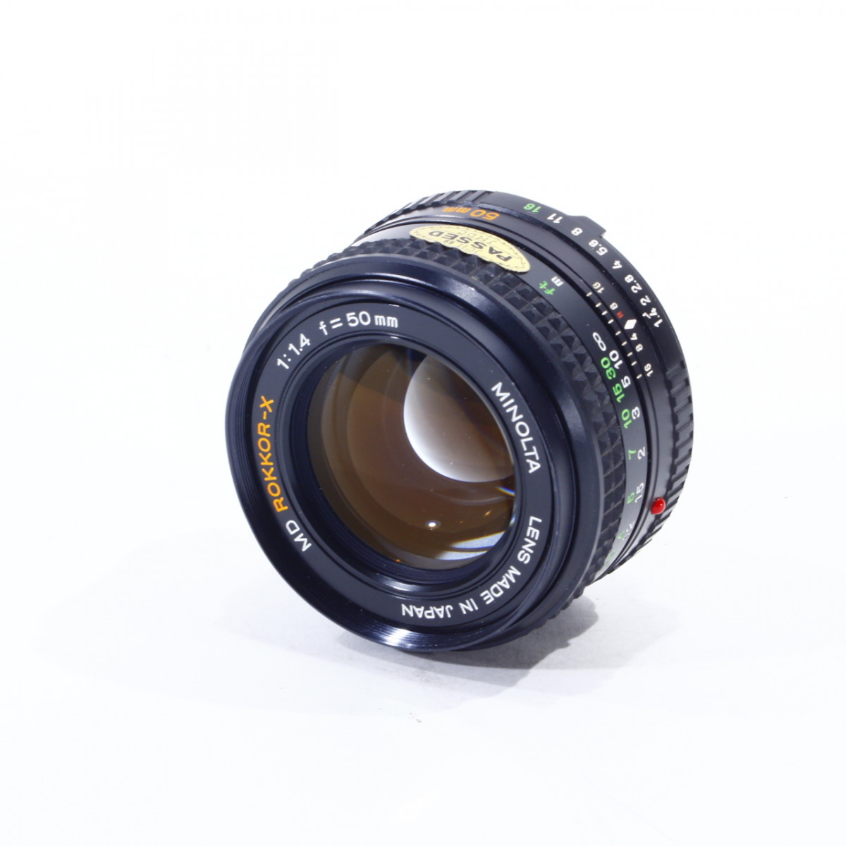 Minolta 50mm f1.4 Rokkor-X MD Lens