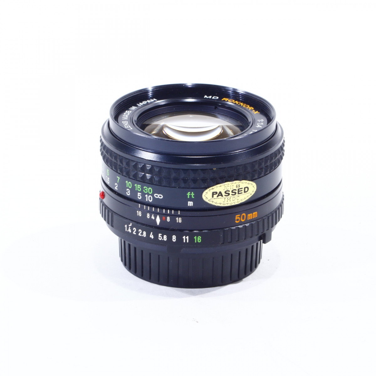 Minolta 50mm f1.4 Rokkor-X MD Lens