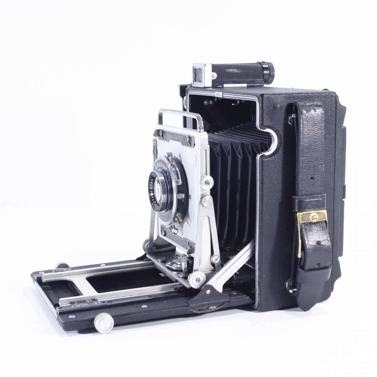 Graflex Crown Graphic 4x5 Camera with Kodak Ektar 127mm f4.7 Lens