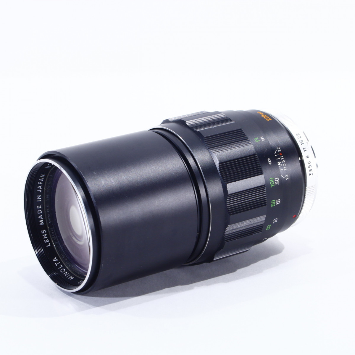 Minolta 200mm f3.5 Tele Rokkor-QF MC Lens