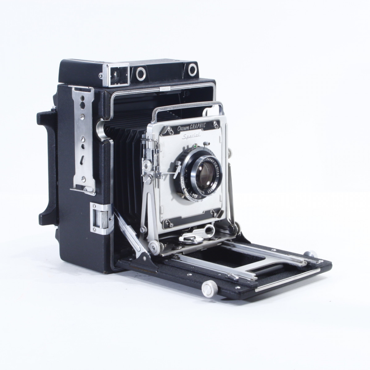Graflex Crown Graphic Special 4x5 Camera with 135mm f4.7 Xenar Lens