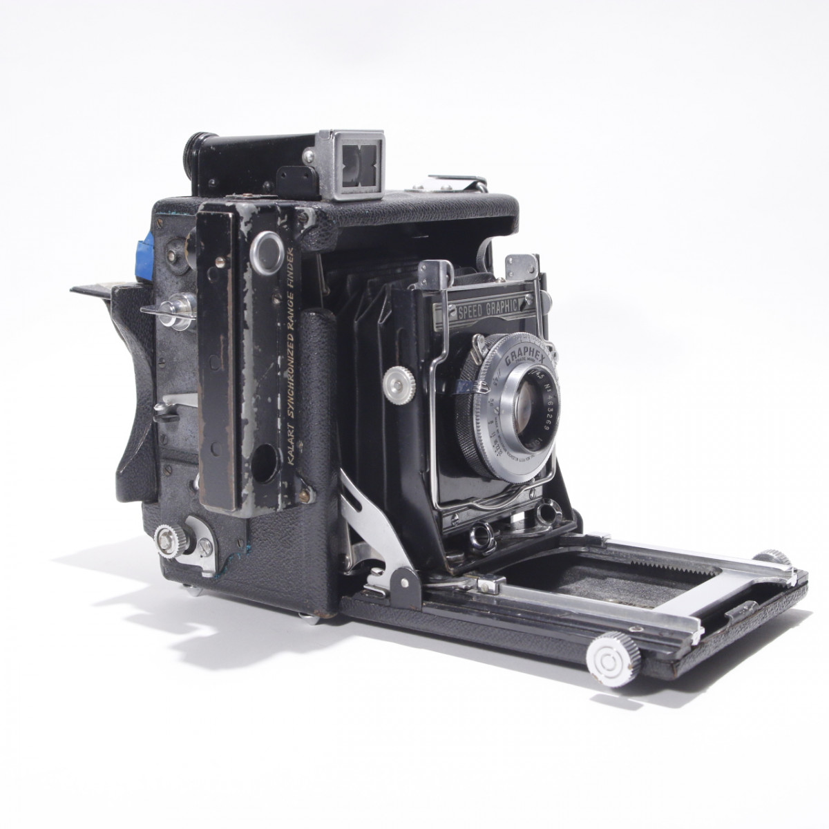 Graflex Miniature Speed Graphic Camera with Graflex Optar