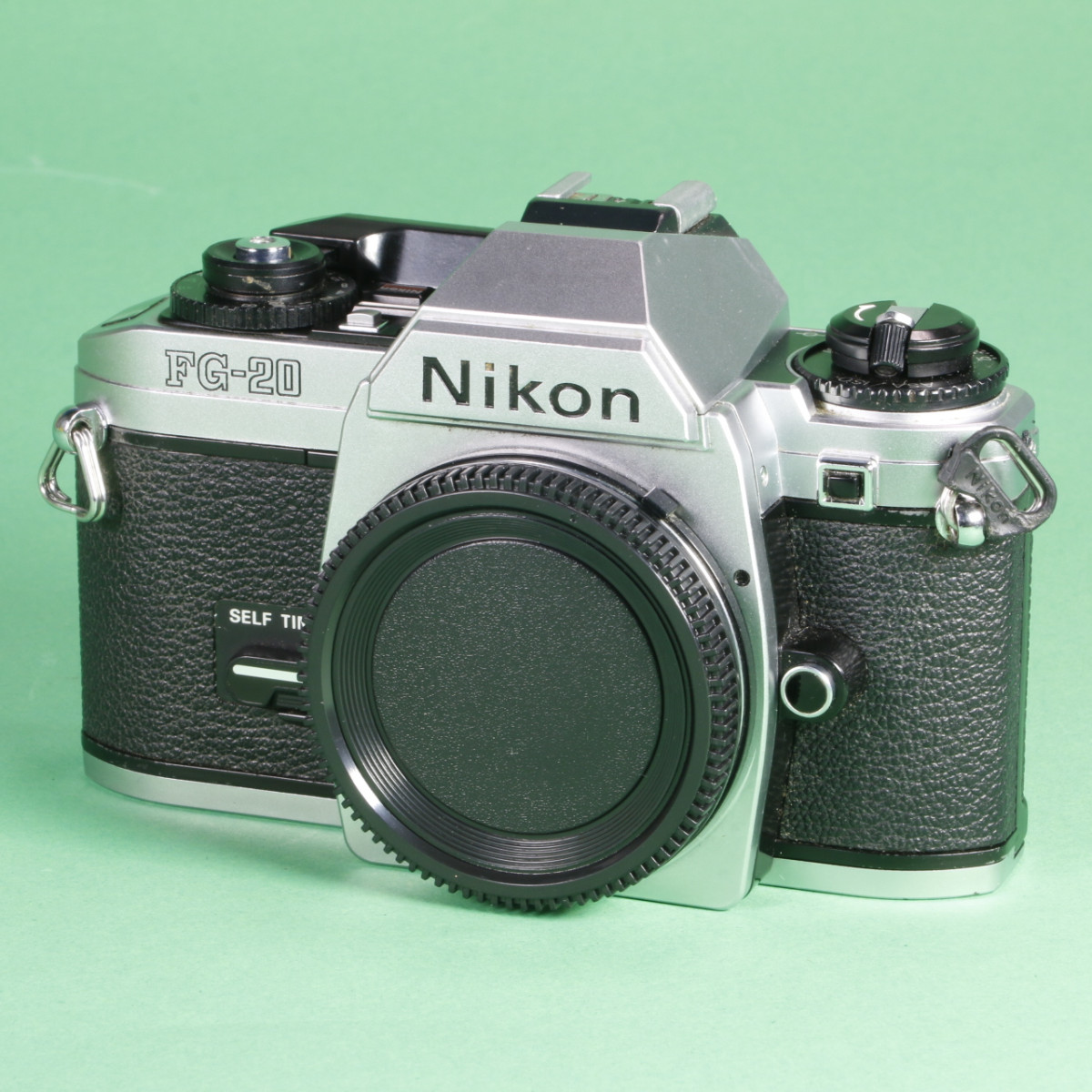 動作OK Nikon FG-20 マイクロニッコール 55mm F3.5 セット Nikon FG-20 + Micro-NIKKOR 55mm F3.5|カメラ