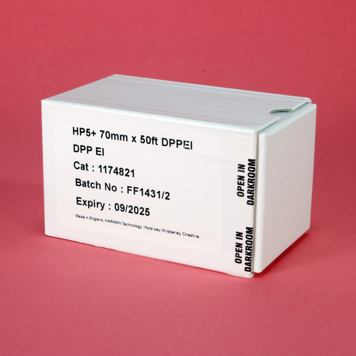 Ilford HP5 Plus Double-Perforated 70mm Roll Film - 50 Feet - ULF