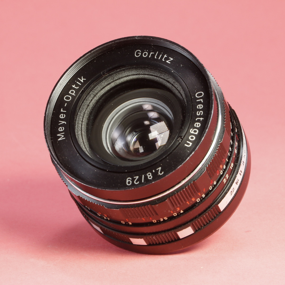 Meyer-Optik Görlitz 29mm f2.8 Orestegon Lens for M42 | Blue