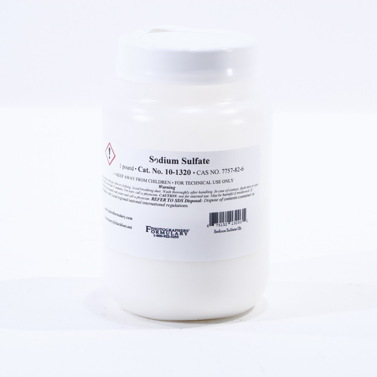 Photographer's Formulary Sodium Sulfate - 1 lb