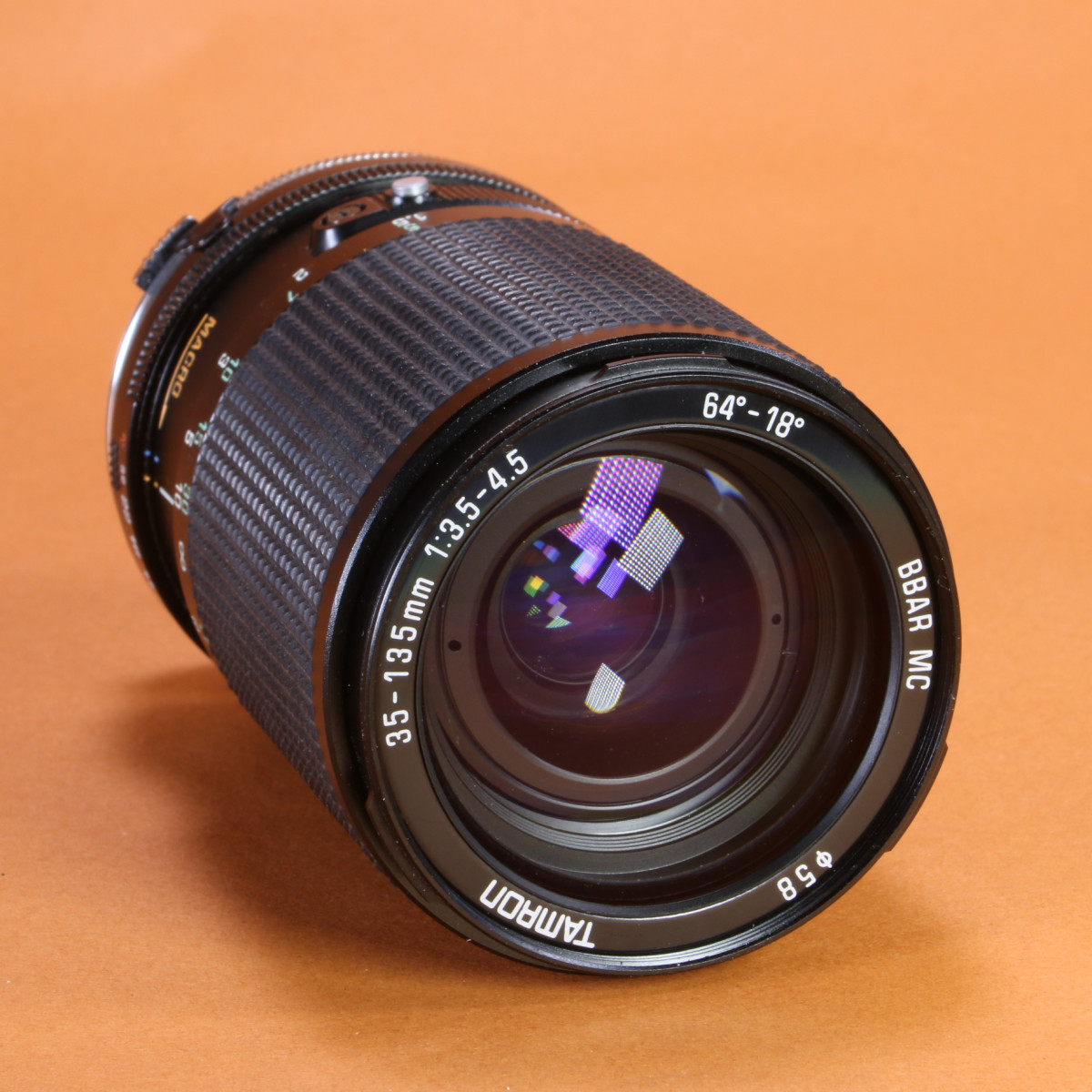 Tamron 35-135mm f3.5-4.5 BBAR MC Macro Lens - Adaptall  Olympus OM Mount