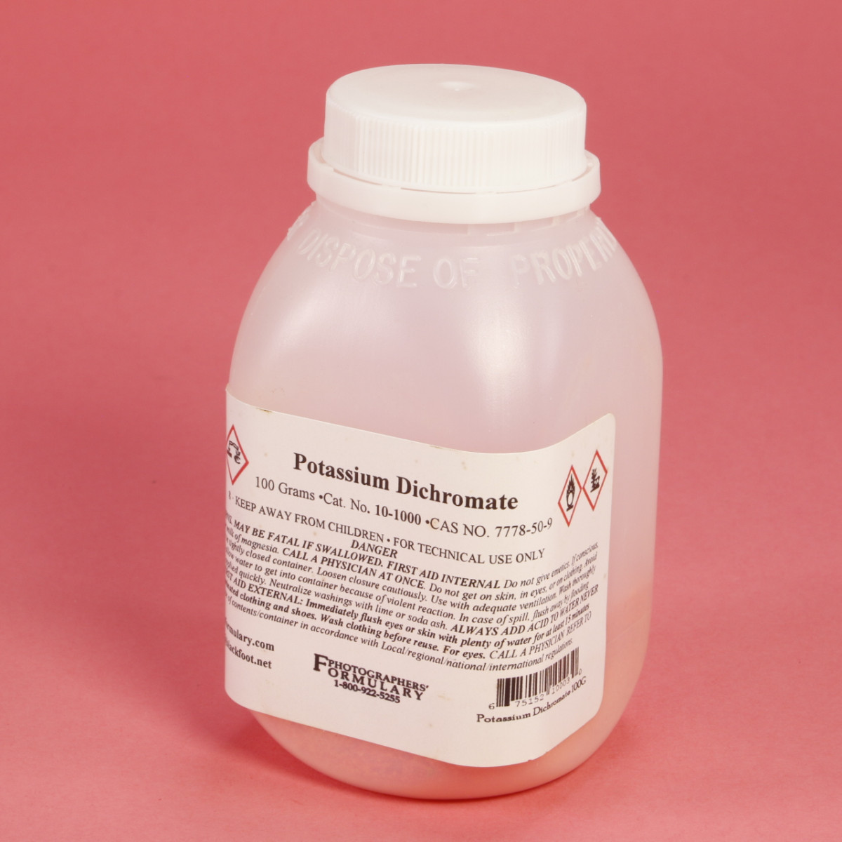 Photographer's Formulary Potassium Dichromate - 100g