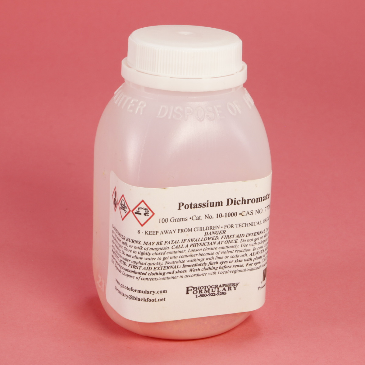 Photographer's Formulary Potassium Dichromate - 100g