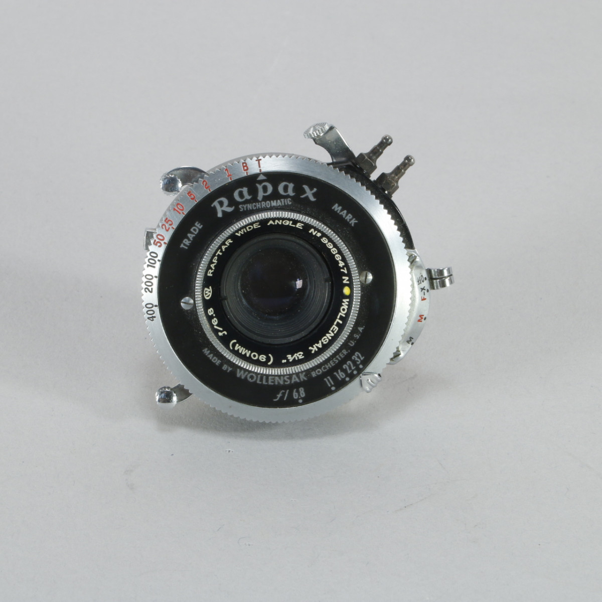 Wollensak 90mm f6.8 Raptar Wide Angle