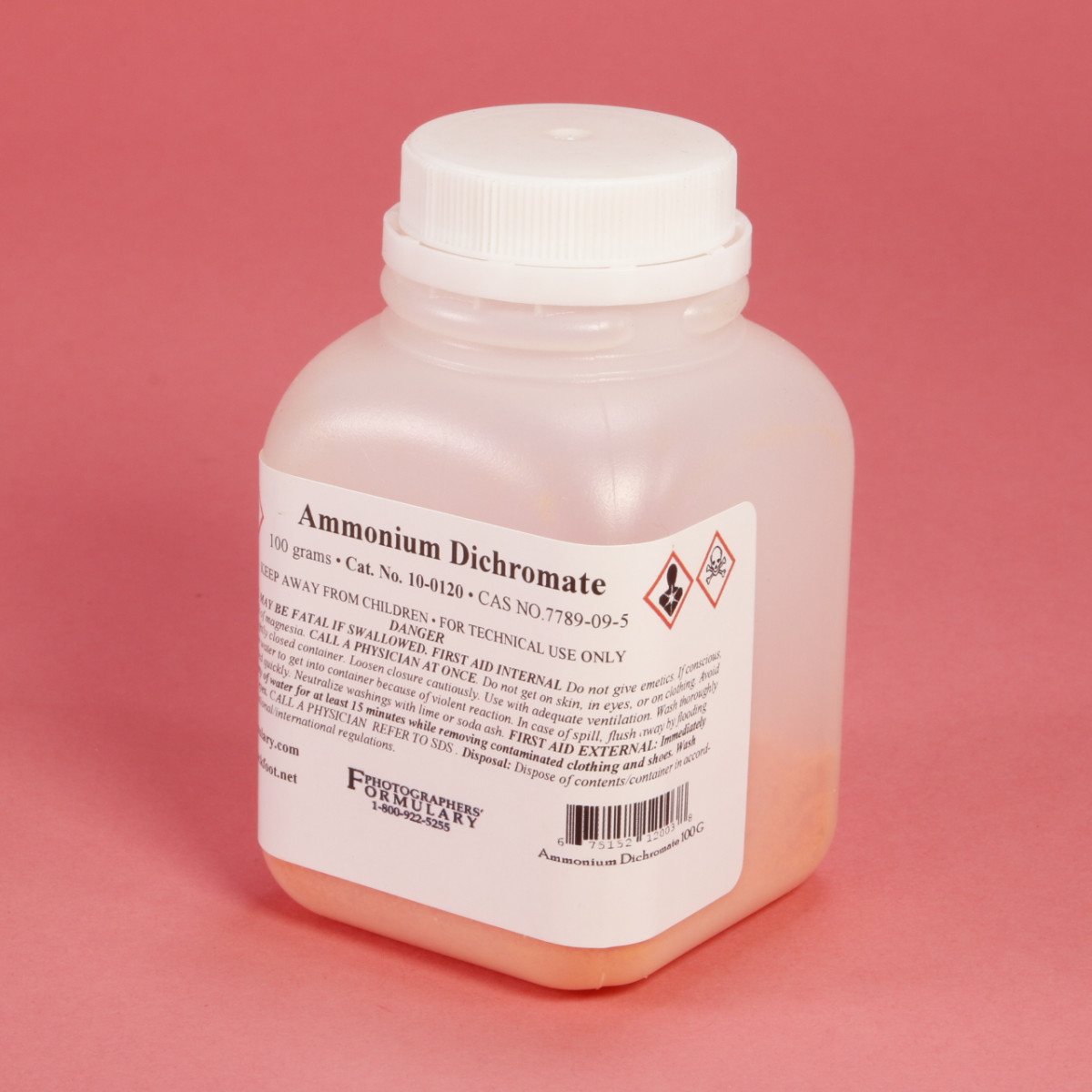 Photographer's Formulary Ammonium Dichromate - 100g