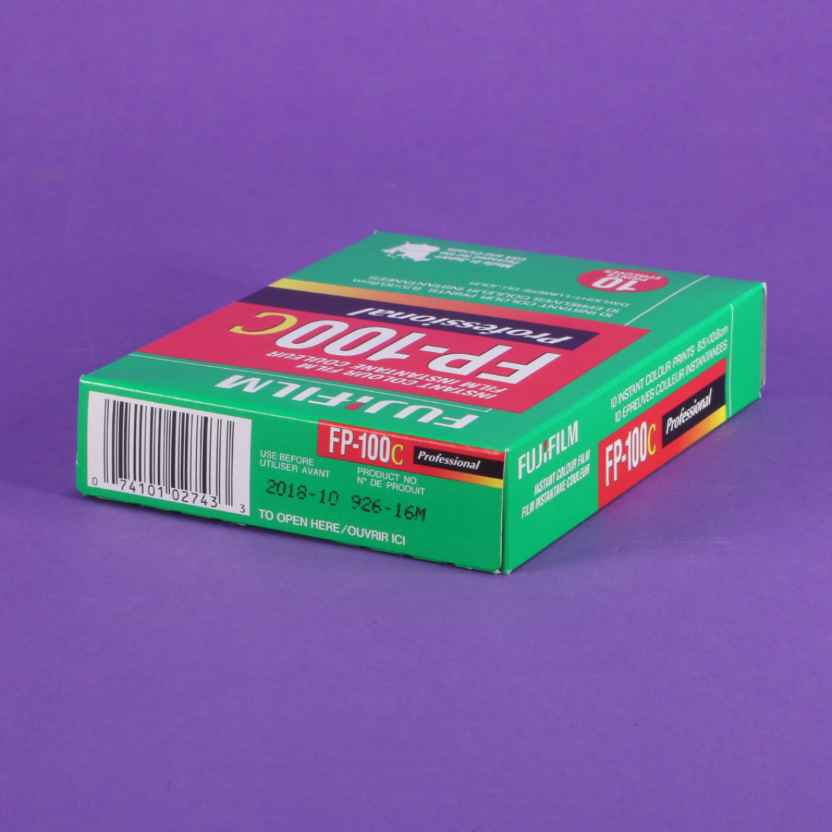 Fuji FP-100C Film- Expired 2018