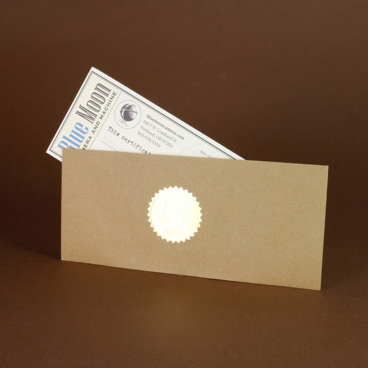 Blue Moon Camera Gift Certificate - $50.00