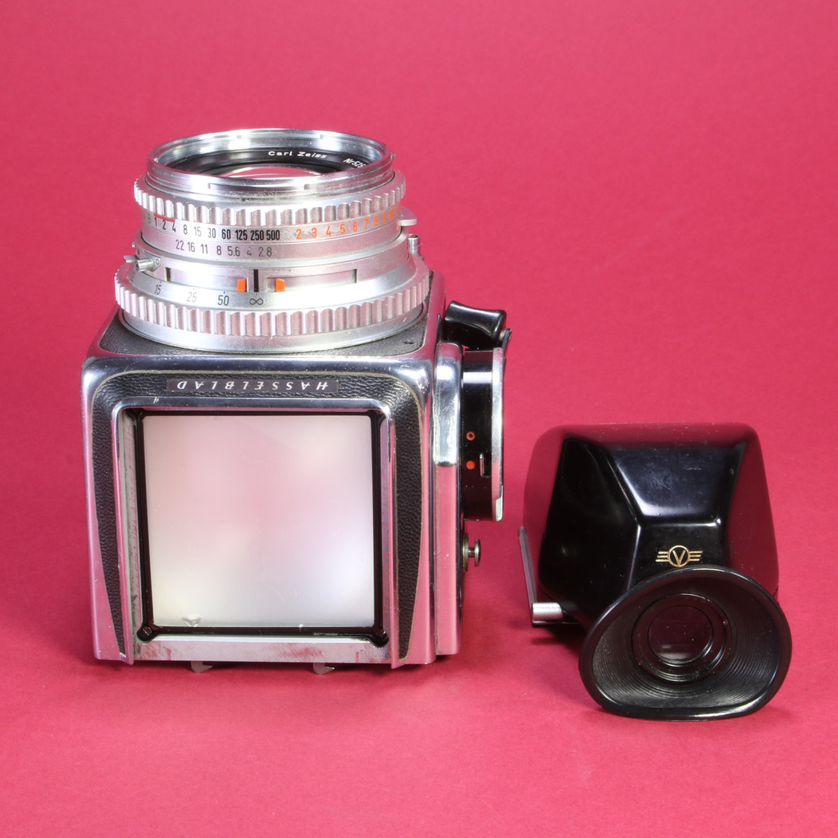 Hasselblad 500C Camera with 80mm f2.8 C Lens - Used | Blue