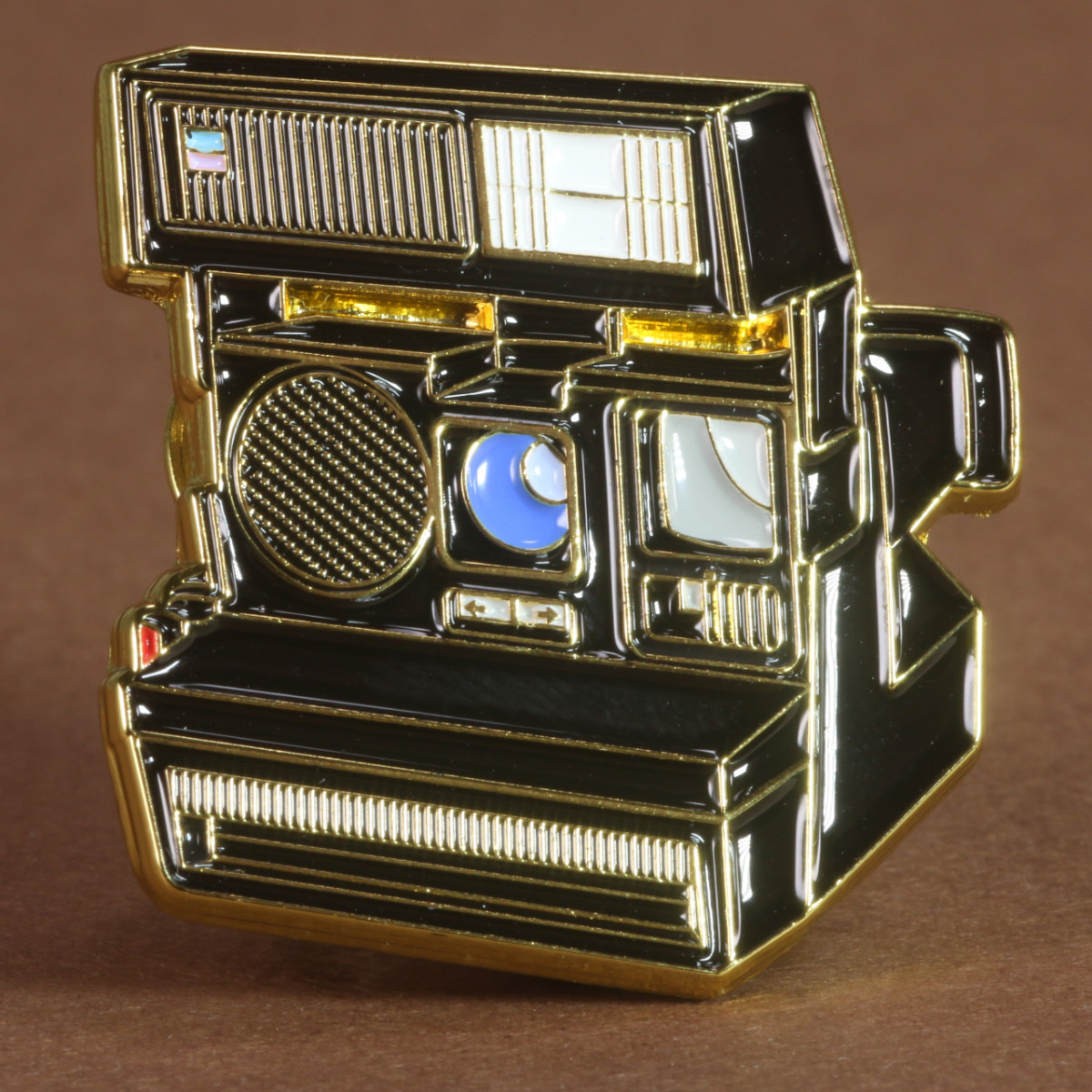 Polaroid 600 Instant Camera Enamel Pin