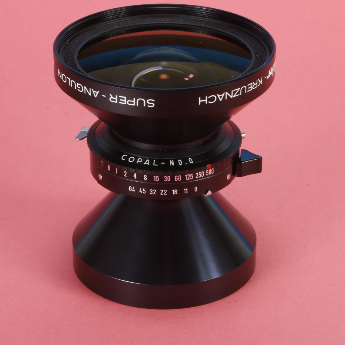 その他 M3507 Schneider Kreuznach SUPER-ANGULON Schneider-Kreuznach 121mm f8 Super-Angulon (Shutter) - Lens