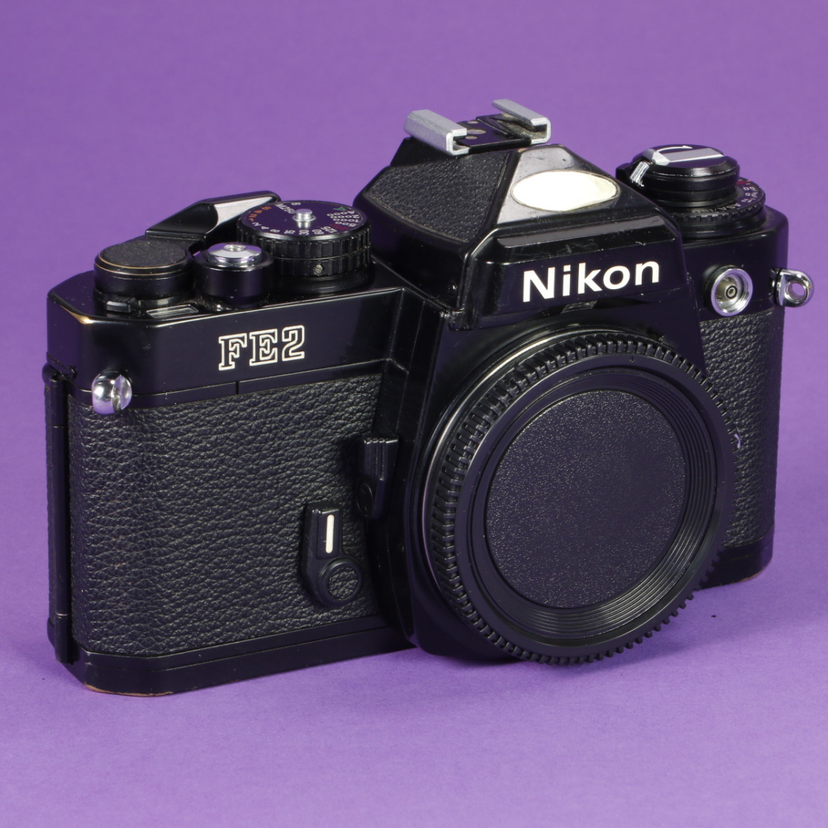 Nikon FE+MD-12+NIKKOR-HAuto 50mm 1:2 Ai改 Nikon FE2 Camera with MD-12 Motor Drive | Blue Moon Camera