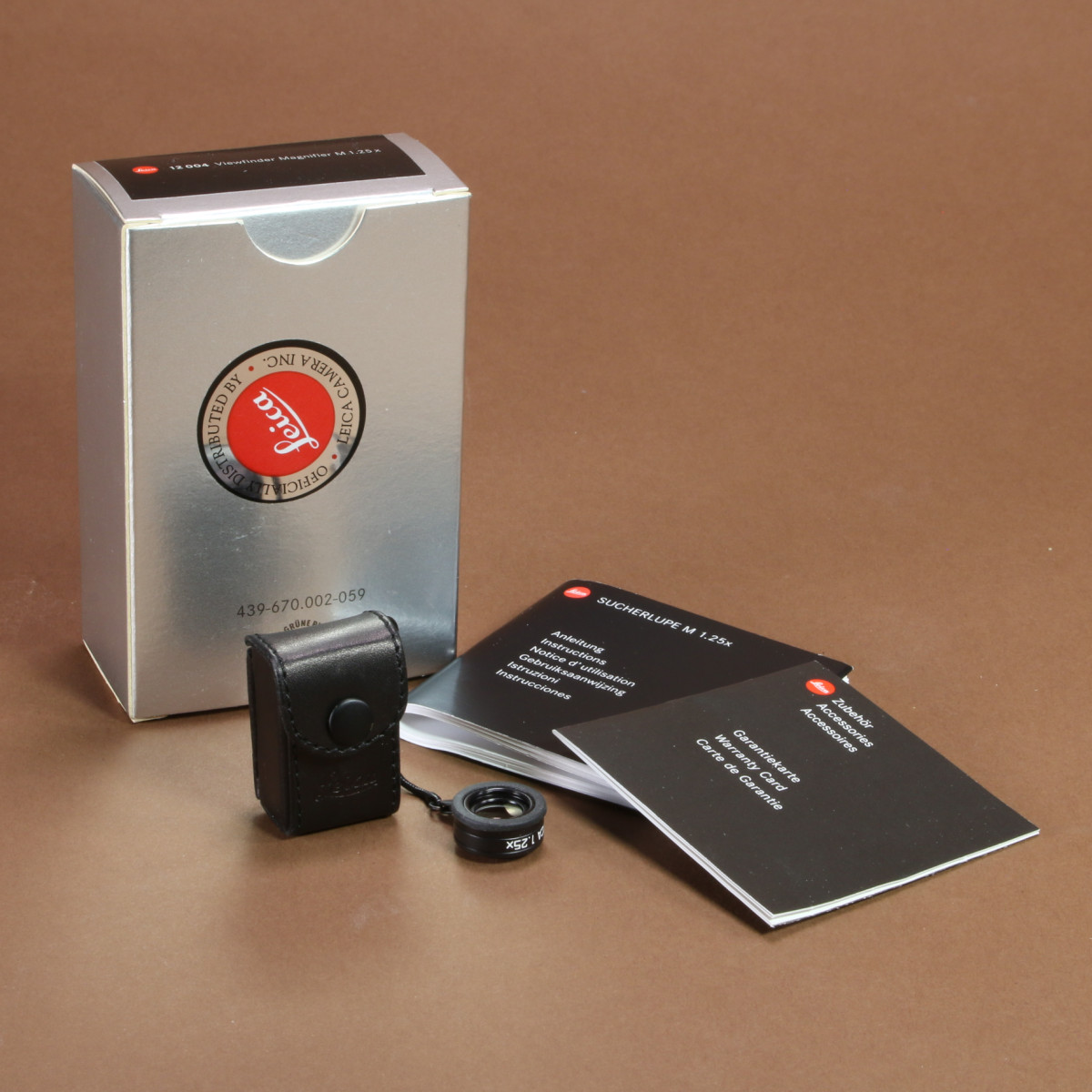 Leica Viewfinder Magnifier M 1.25x (12004)