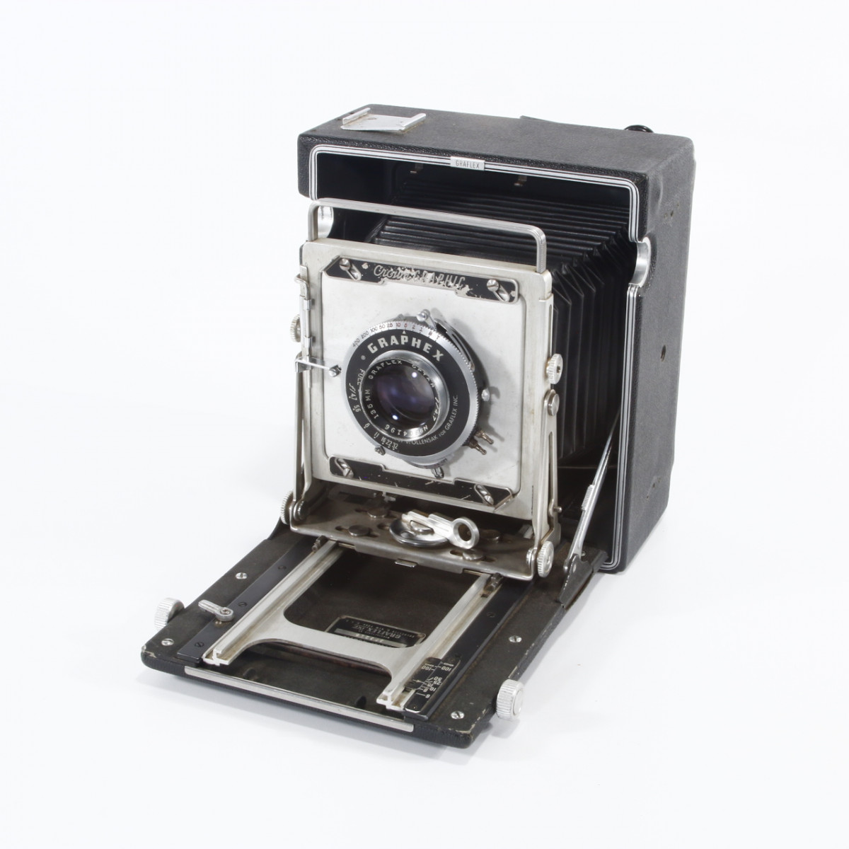 Graflex Crown Graphic 4x5 Press Camera with Schneider 135mm f4.7 Xenar Lens