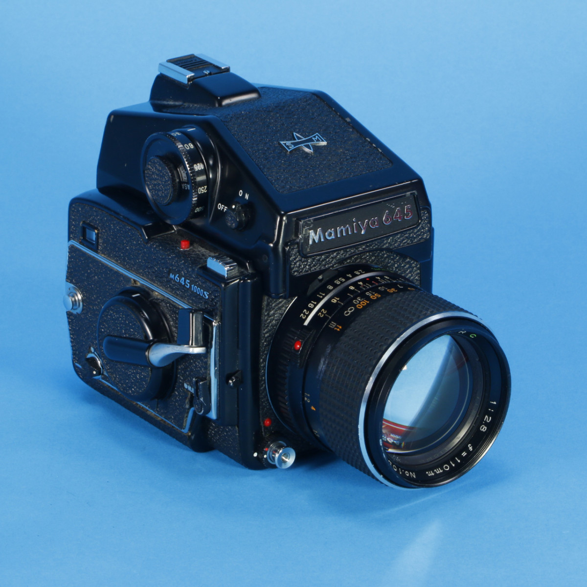 Mamiya M645 1000S Camera with Mamiya 110mm f2.8 C Lens