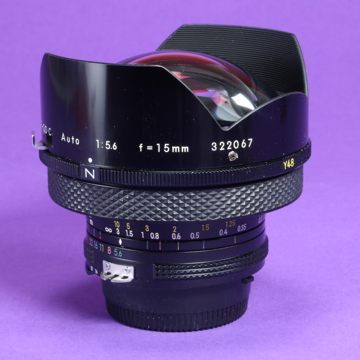 Nikon ニコン Ai NIKKOR-QD C Auto 15mm F5.6 Nikon 15mm F5.6 Ai Nikkor-QD*C