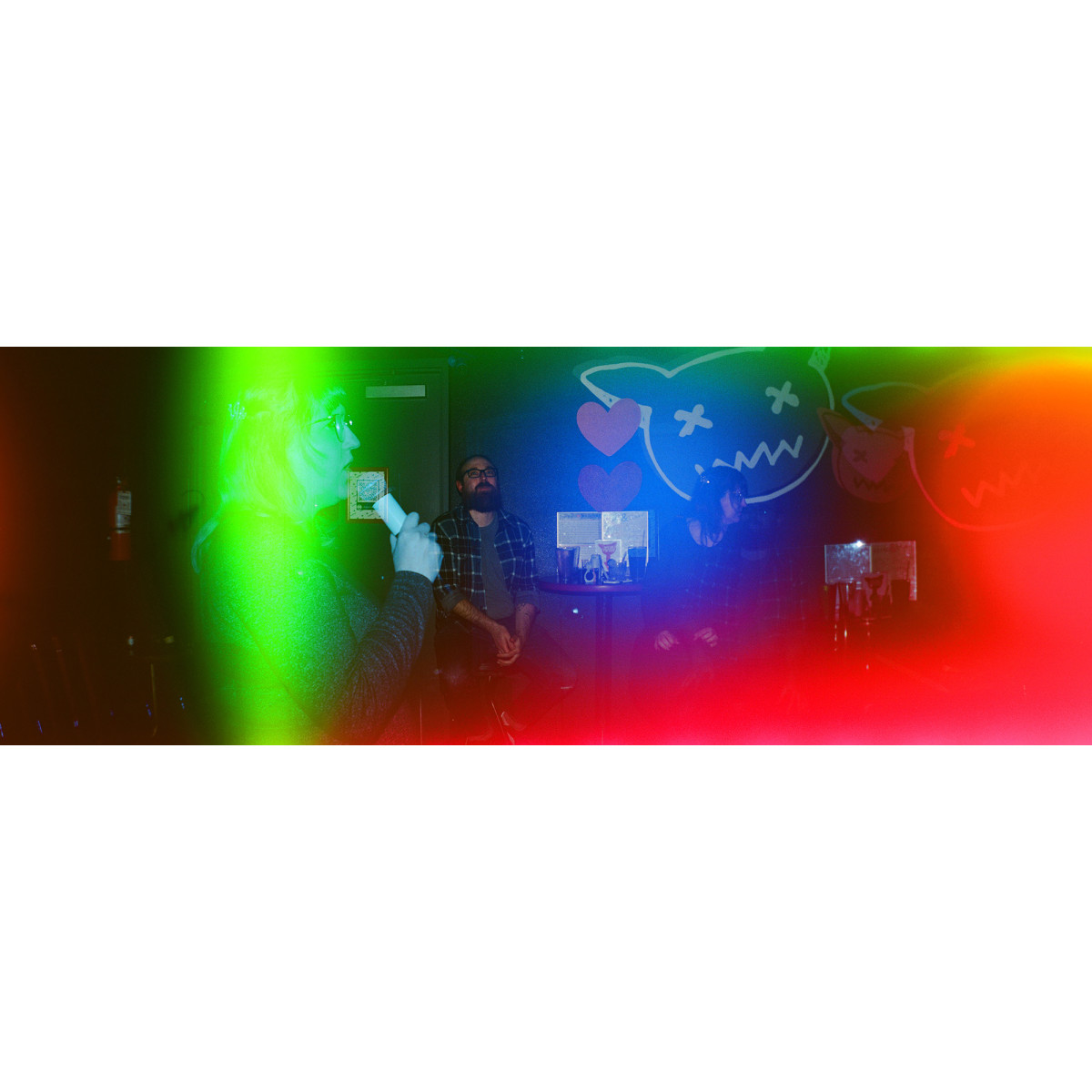 Psychedelic Blues 400 #6 35mm Experimental Film - 24 Exposures