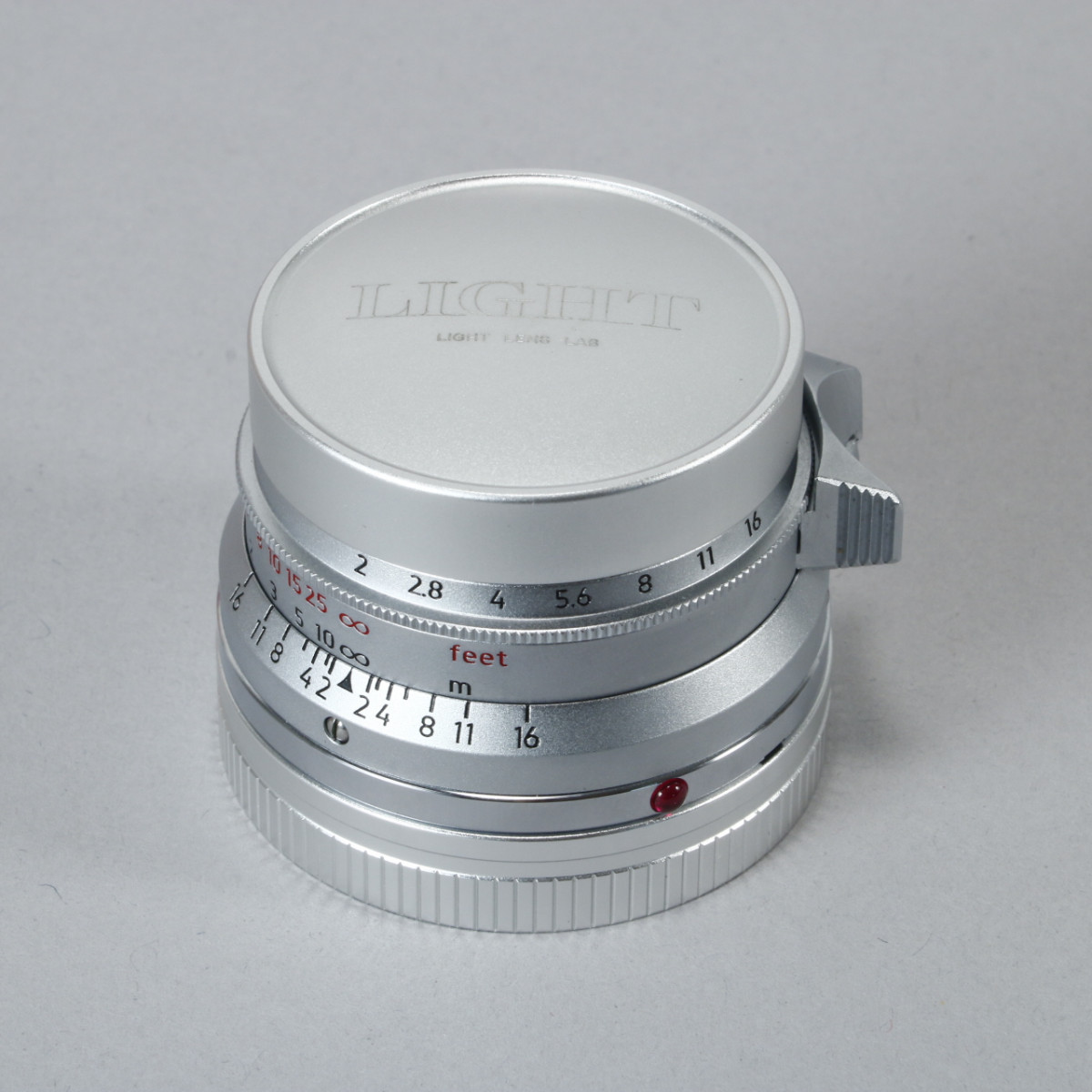 Light Lens Lab 35mm f2 Eight Element Lens for Leica M (Chrome)