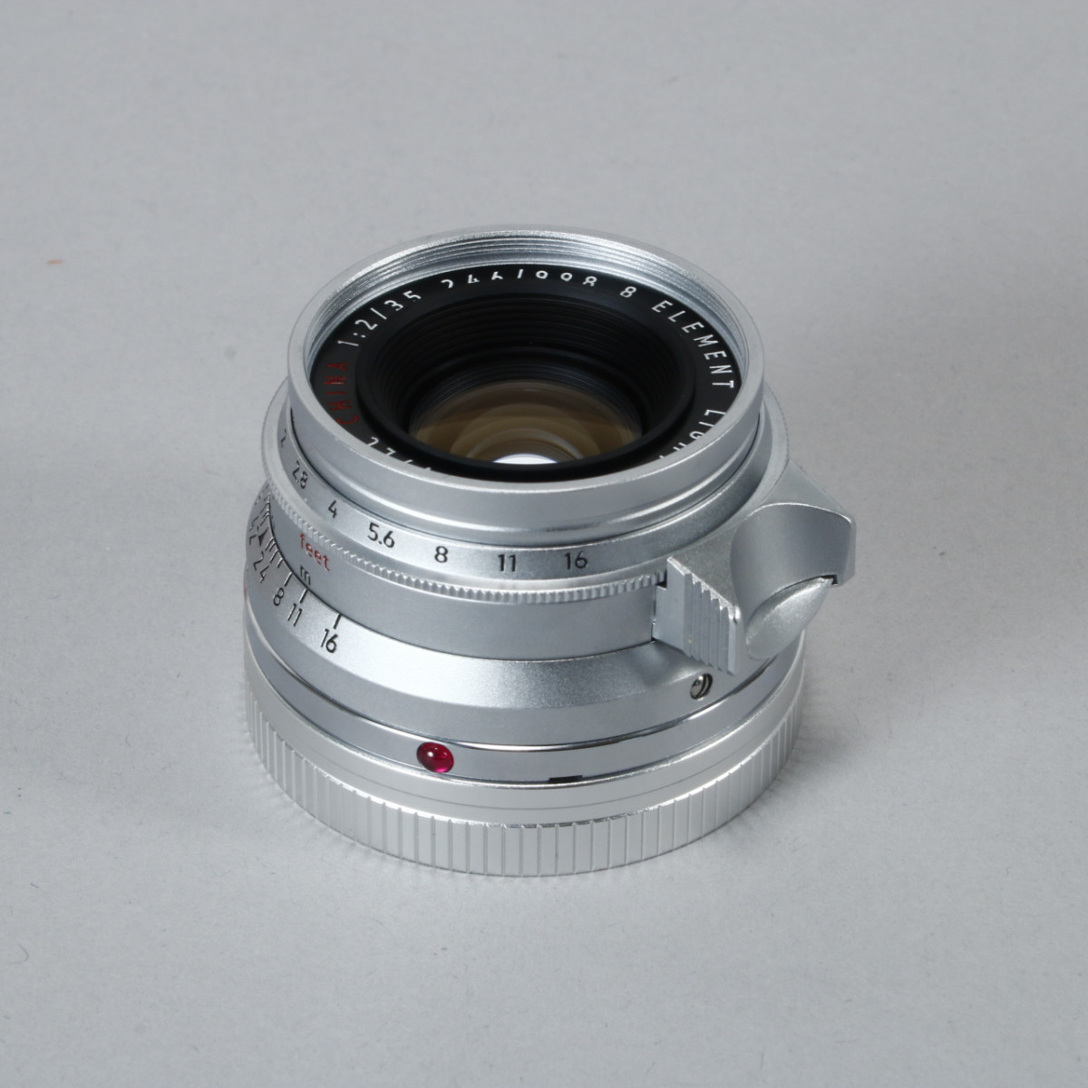 Light Lens Lab 35mm f2 Eight Element Lens for Leica M (Chrome)