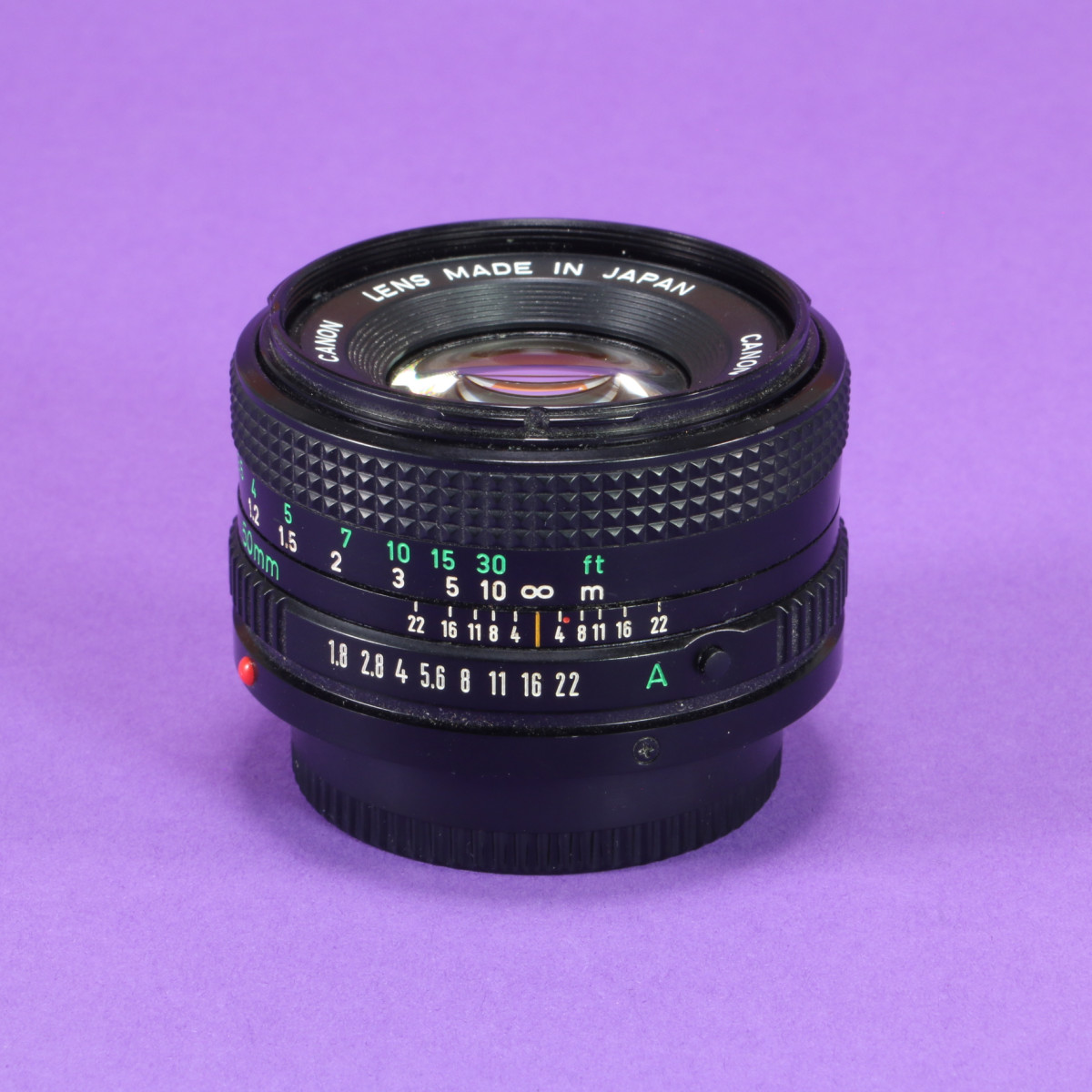 Canon 50mm f1.8 Lens for FD