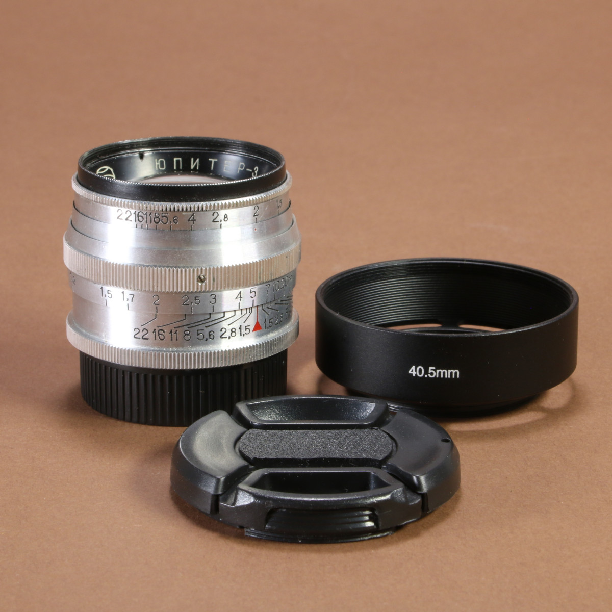 ZOMZ 5cm f1.5 Jupiter-3 "Red P" Lens for M39