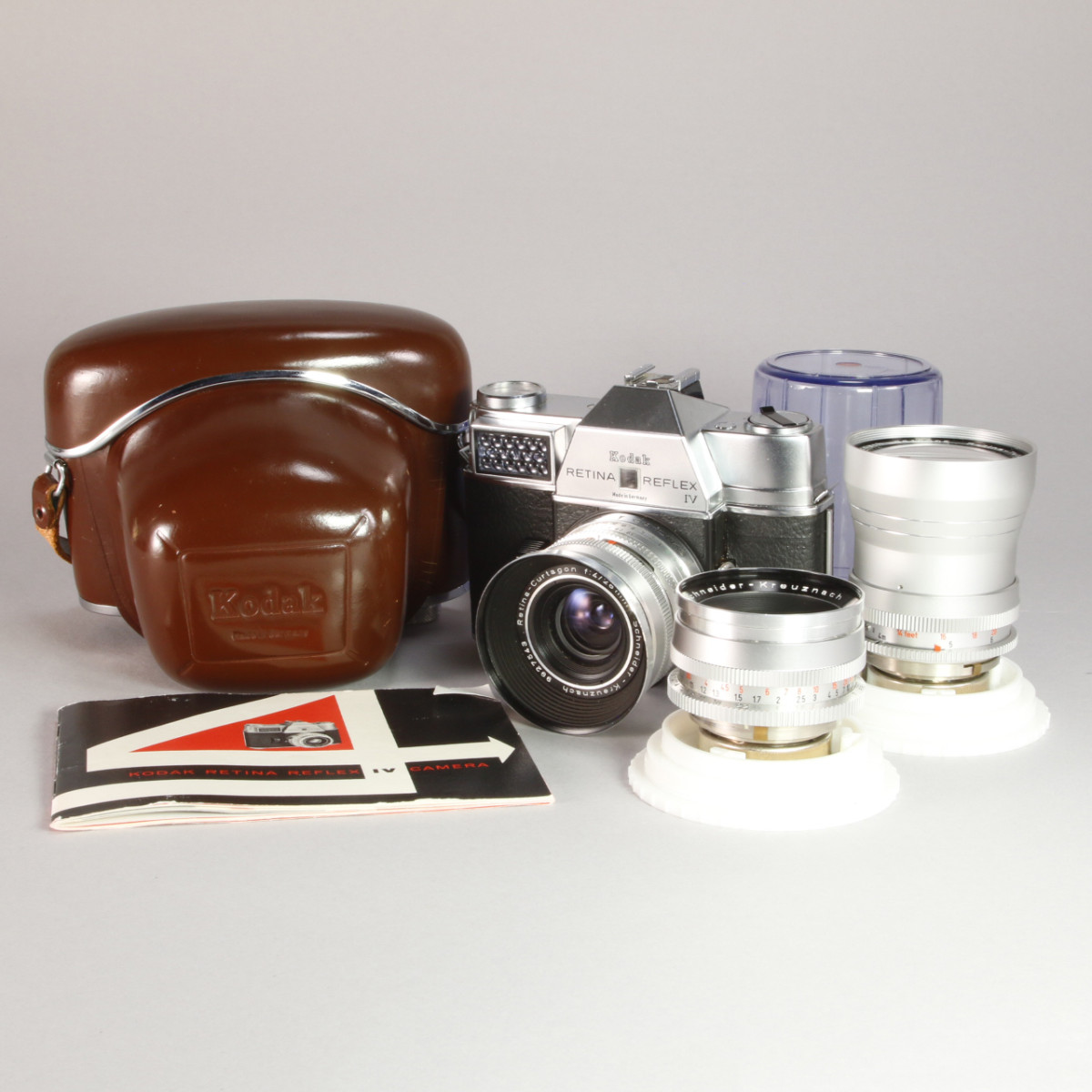 KODAK RETINA REFLEX IV８５ＭＭ　Ｆ４テレアートン付き The Kodak Retina Reflex IV – All my cameras
