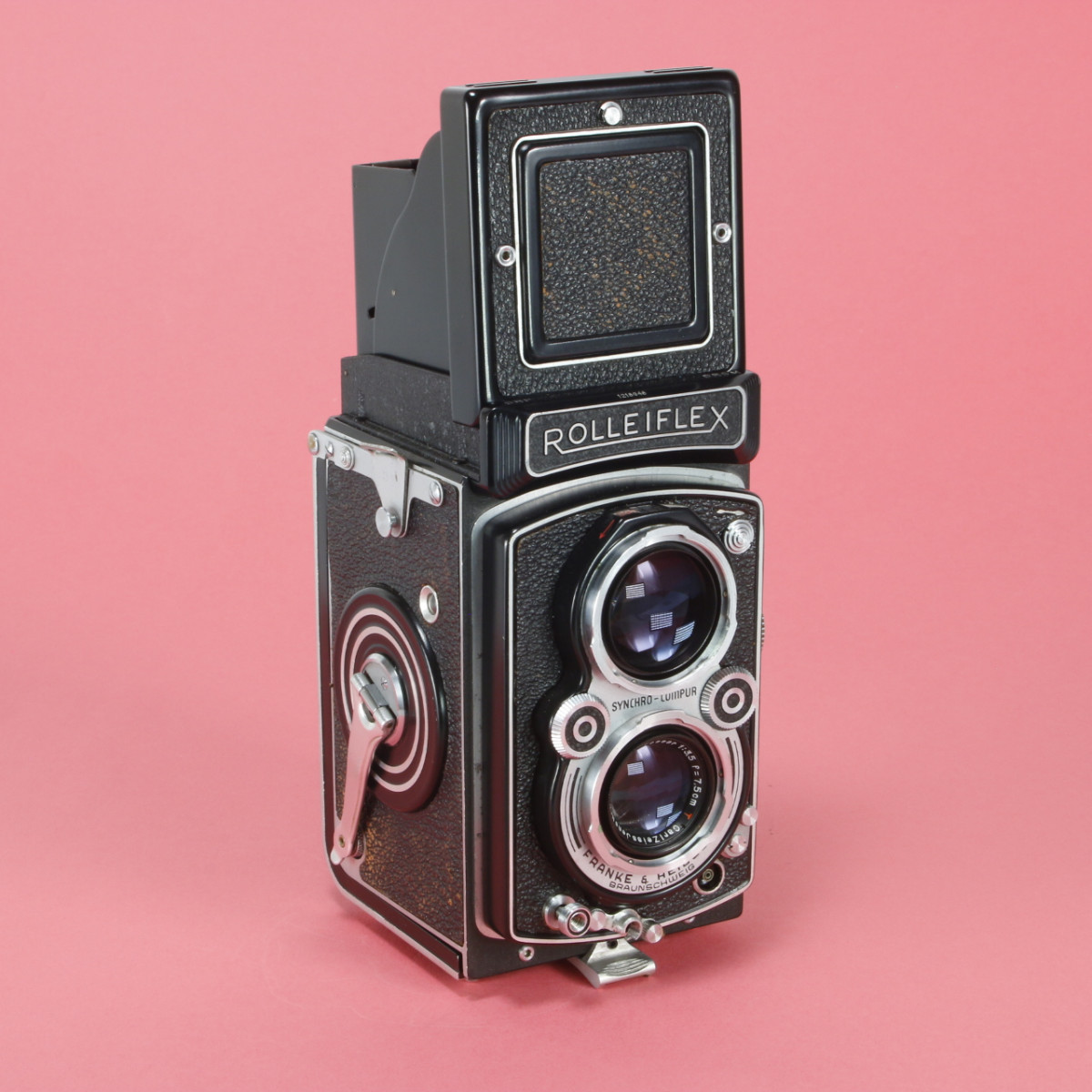 フィルムカメラ Rolleiflex Tessar3.5f  75mm ローライ Rollei ROLLEIFLEX 3.5B TYPE 2 / Carl Zeiss Tessar 75mm F3