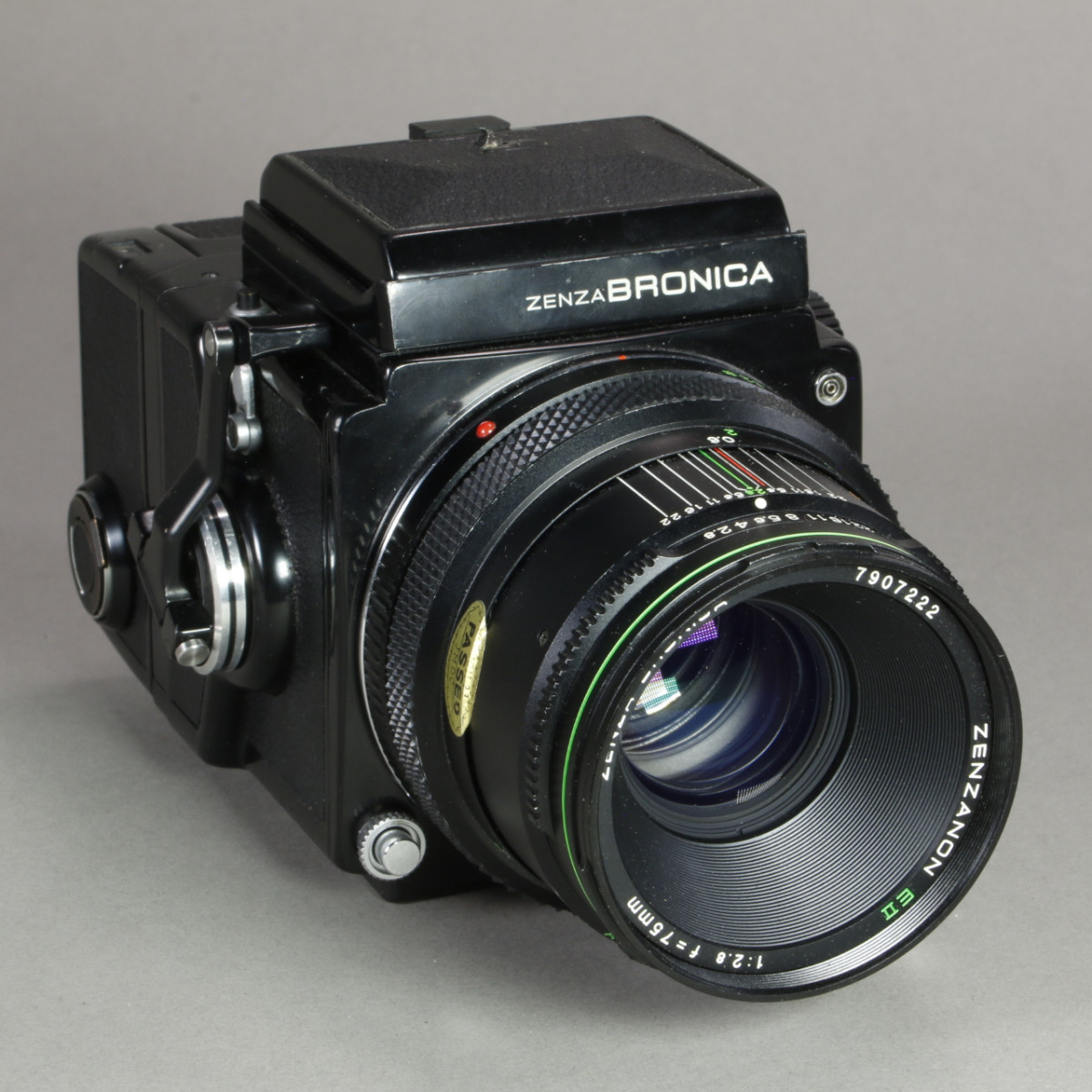 Bronica ETRS Camera with 75mm f2.8 Lens | Blue Moon Camera