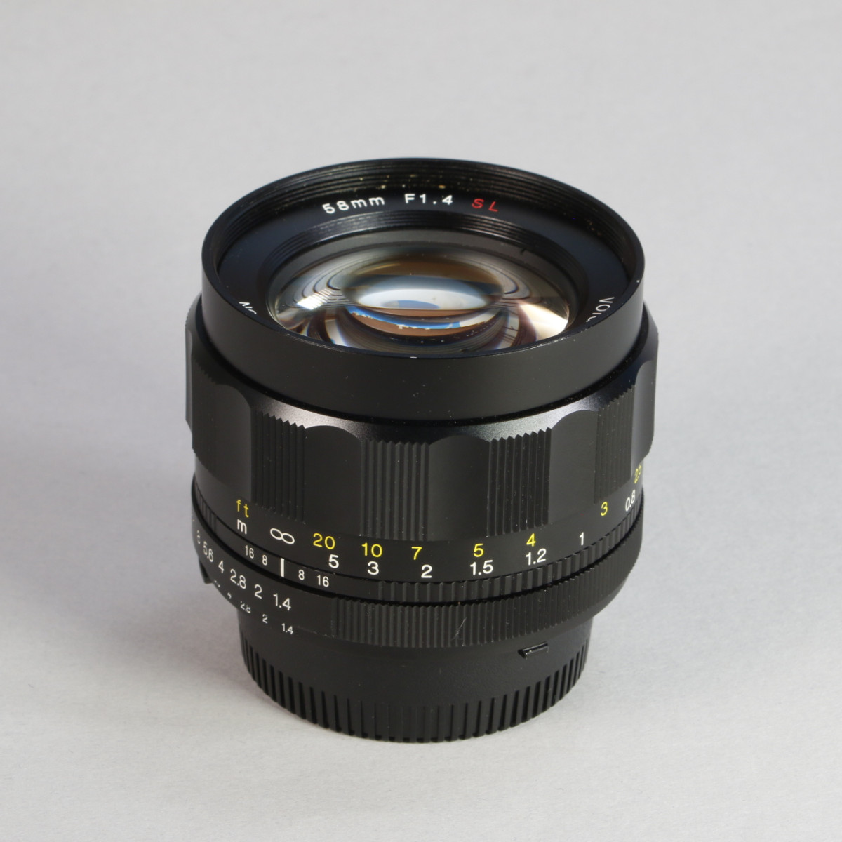 Voigtlander 58mm f1.4 Nokton SL II Lens for Nikon AIS