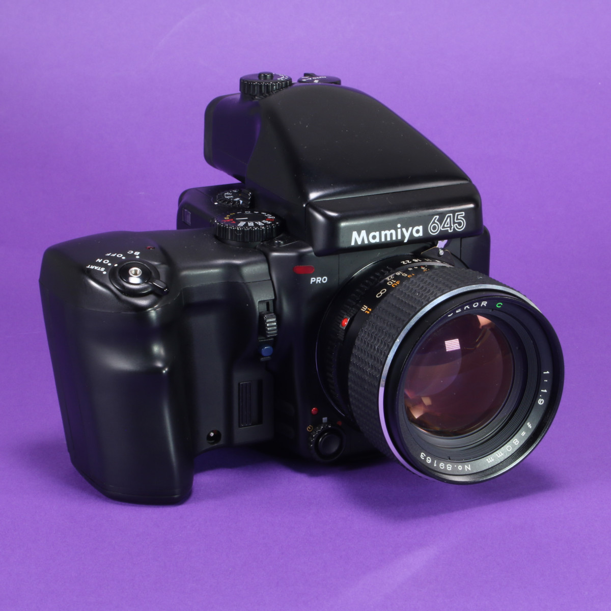 Mamiya 645 Pro Camera Kit with 80mm f1.9 Lens